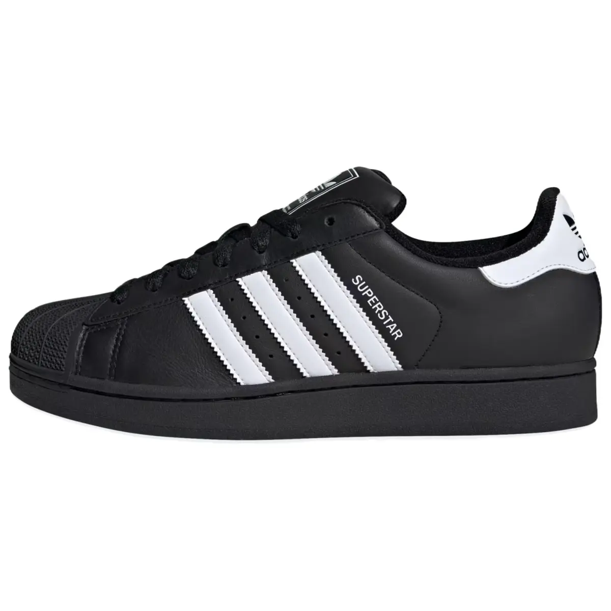 Adidas Originals Superstar 2 Skate Shoes Unisex Low Top Black White