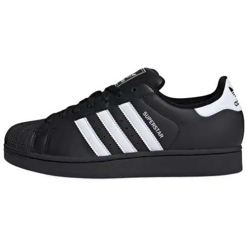 Adidas Originals Superstar 2 Skate Shoes Unisex Low Top Black White