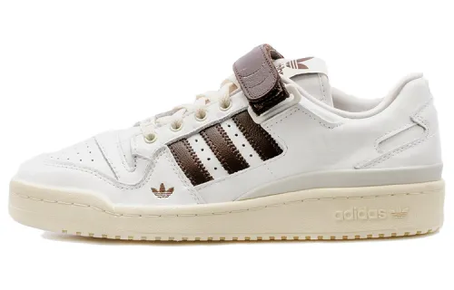 Adidas Originals FORUM Skateboard Shoes Unisex Low Top White/Brown