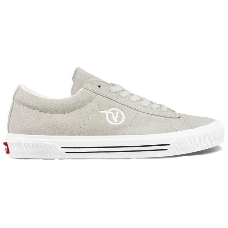 Кеды Vans SID V logo (бежевые) — Бежевыйбелый — фото 2
