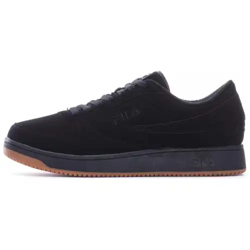 FILA A LOW Cushioning, Wear Resistant Low top Skateboard Shoes Men's Black