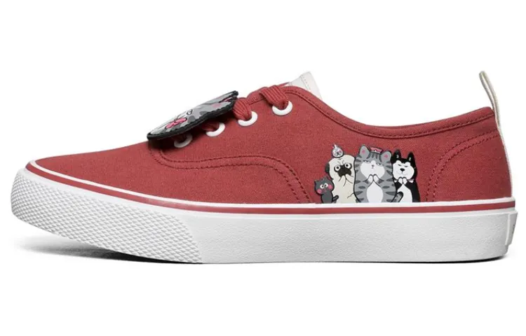 Skechers V Lites Sneakers Red/White Women's