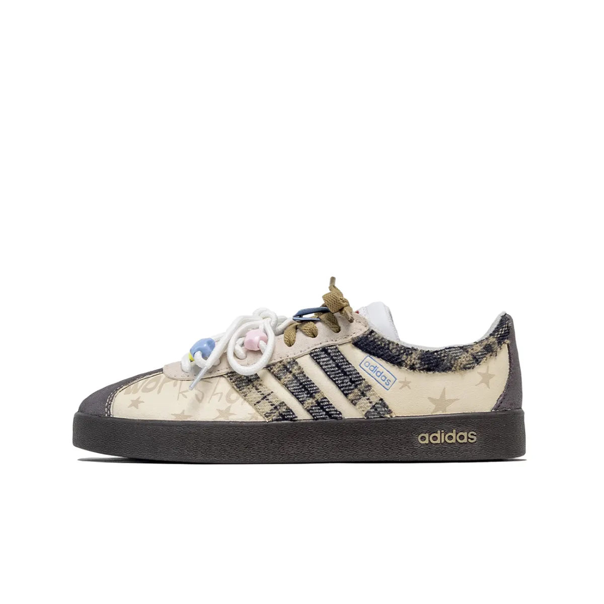 Adidas VL COURT 2.0 Net Texture, First Winter Vow Slip Resistant Abrasion Resistant Low top Skateboard Shoes Unisex