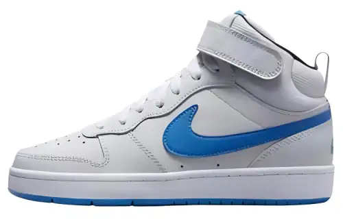 Nike Court Borough Mid 2 'Grey Light Blue' GS