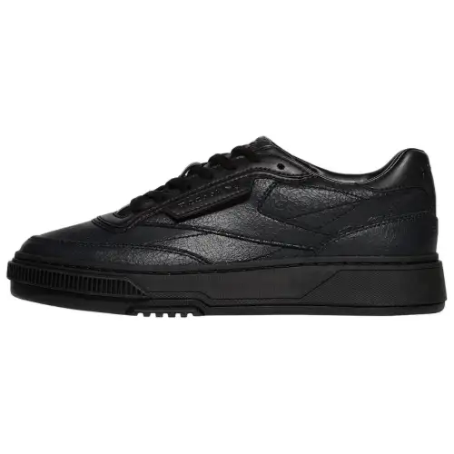 Reebok Club C logo-patch sneakers