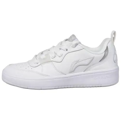 Li Ning Sports Life Collection Synthetic Leather Comfortable And Trendy Slip Resistant Abrasion Resistant Low top