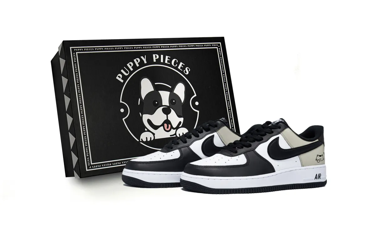 Nike Air Force 1 Low top Skateboard Shoes Men's White Brown