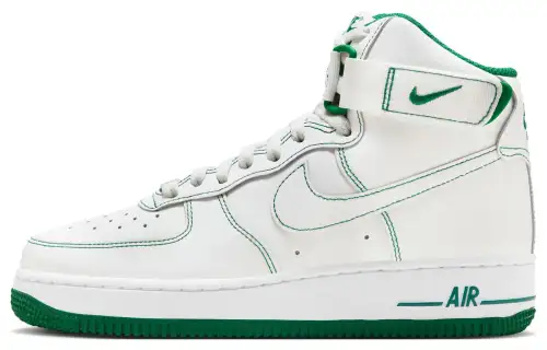 Nike Air Force 1 High White Green Women's