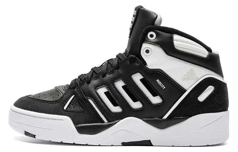 Adidas Midcity Mid Core Black Cloud White Crystal White