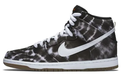 Nike Sb Dunk High Tie Dye Black