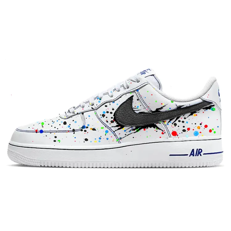 Nike Air Force 1 Skateboard Shoes Unisex Low Top Blue/White