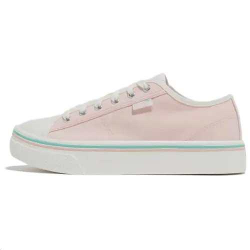 FILA Scanline Abrasion Resistant Low top Skateboard Shoes Unisex Pink