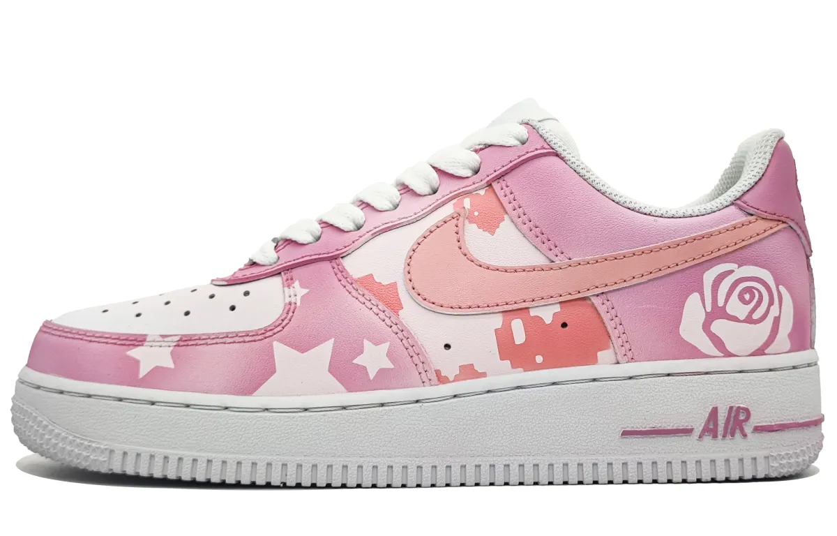 Nike Air Force 1 Slip Resistant Abrasion Resistant Slip Resistant Abrasion Resistant Low top Skateboard Shoes Unisex
