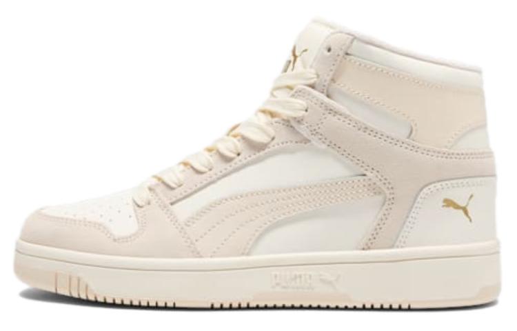 PUMA Rebound Layup High top Skateboard Shoes Women's White