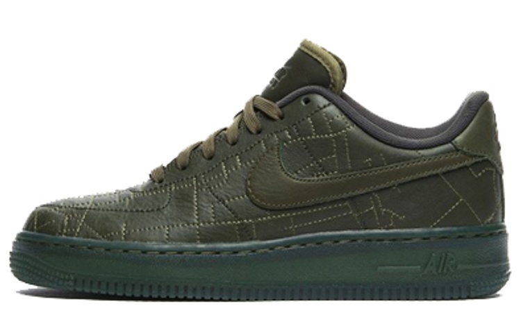 Nike Air Force 1 Coverage Slip Resistant Low top Skateboard Shoes Women's Jasper