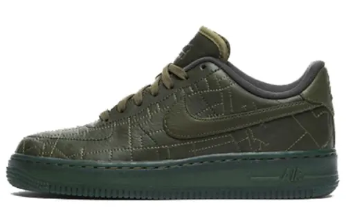 Nike Air Force 1 Coverage Slip Resistant Low top Skateboard Shoes Women's Jasper