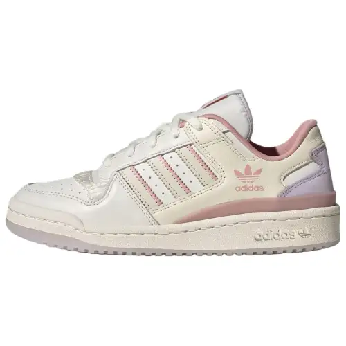 Adidas Originals FORUM Abrasion Resistant Low top Skateboard Shoes Women's White