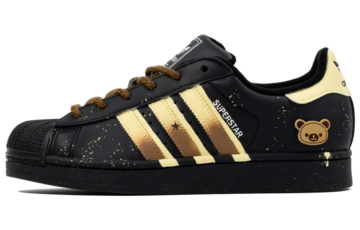 Adidas Originals Superstar 2 Low top Skateboard Shoes Unisex Black