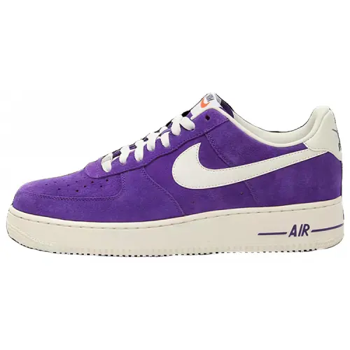 Nike Air Force 1 Slip Resistant Cushioning Low top Skateboard Shoes Unisex Purple