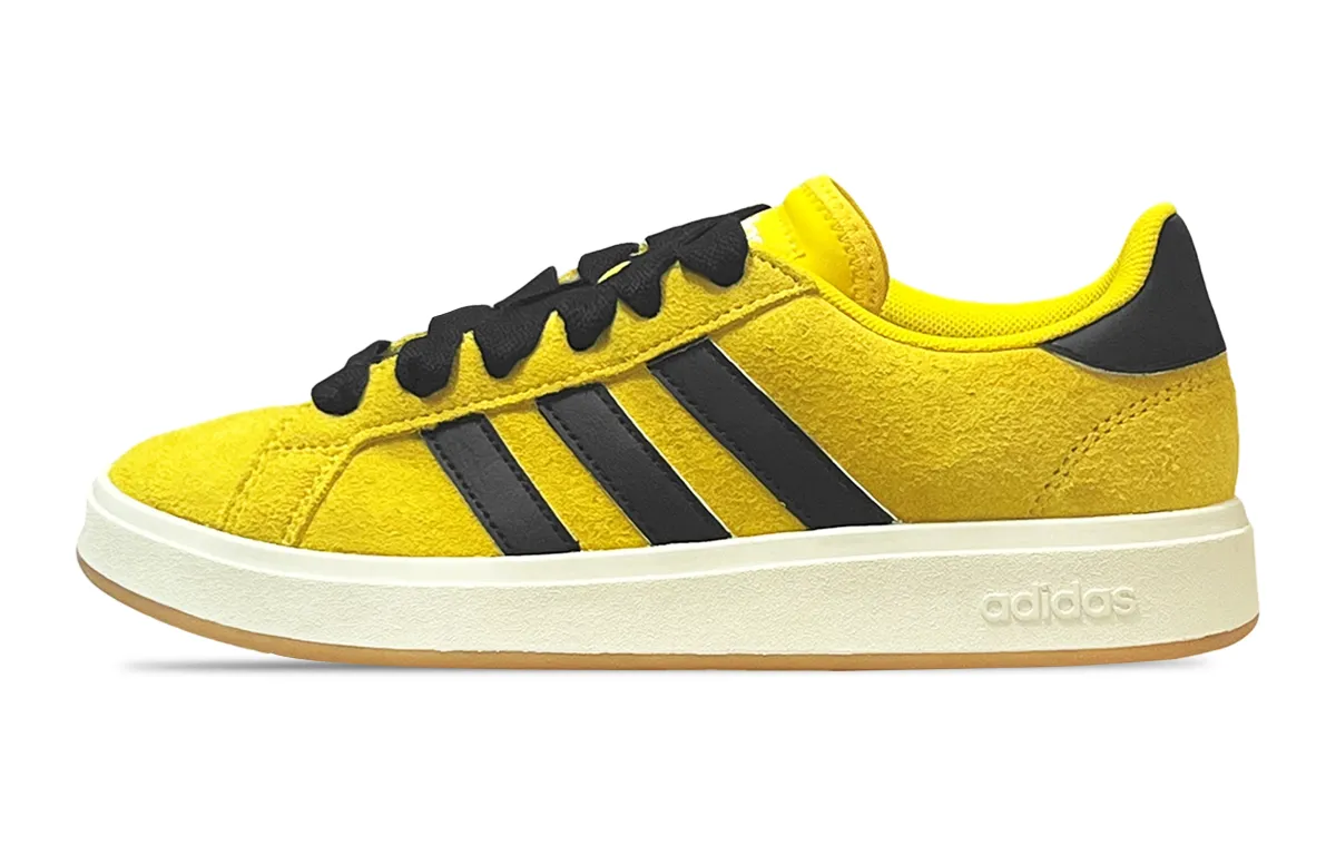 Adidas GRAND COURT 00s Bumblebee Abrasion Resistant Abrasion Resistant Low top Skateboard Shoes Unisex