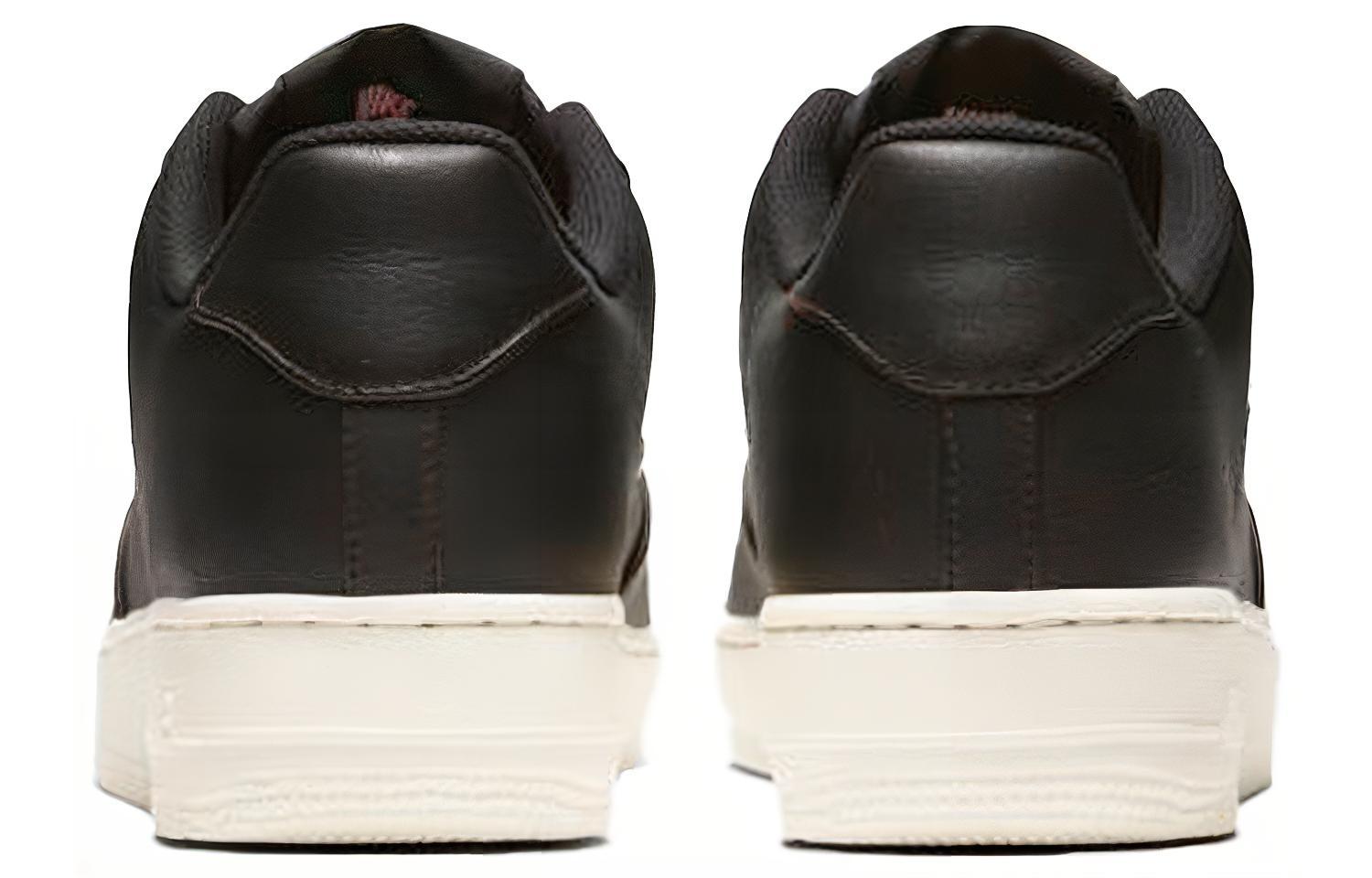 Мужские кеды Nike Air Force 1 Jewel Home & Away Black (черно-оранжевые) — фото 5