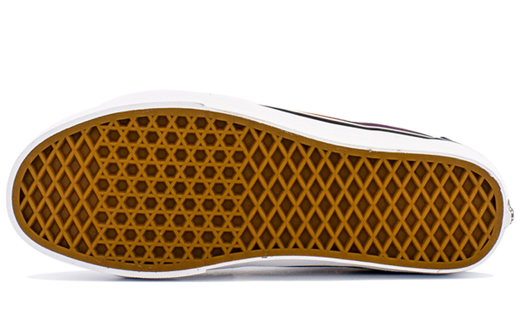Кеды Vans SK8 "Dark Aura" (черный / белый / красный) — Чёрный / белый / красный — фото 5