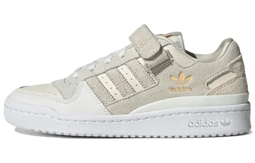 Adidas Originals FORUM Low Casual Low top Skateboard Shoes Women's Ecru