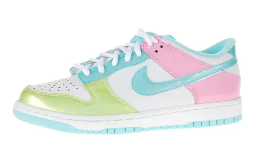Nike Dunk Low 'White Pink Blue' GS