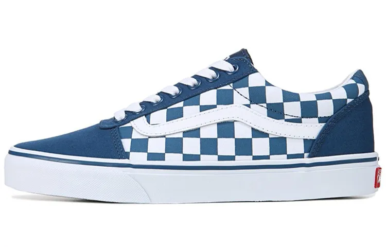 Old Skool Vans 'Blue Checkerboard'