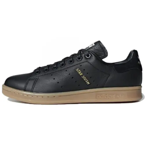 Adidas Originals Stan Smith Synthetic Leather Slip Resistant Low top Skateboard Shoes