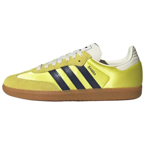 Samba Wmns Adidas Originals Og 'Shock Yellow Night Indigo' Women's