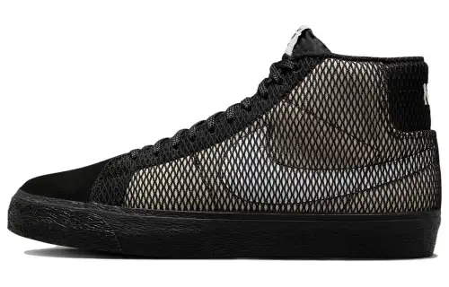 Nike Sb Zoom Blazer Mid Prm Black Netting