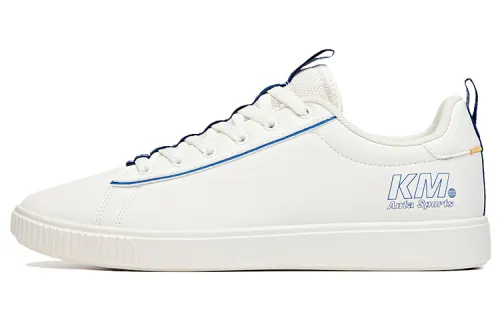 Anta Synthetic Leather Coverage Abrasion Resistant Lightweight Low top Skateboard Shoes Men's