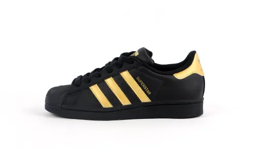 Adidas Originals SUPERSTAR Slip Resistant, Impact Resistant, Abrasion Resistant Low top Skateboard Shoes Unisex Black