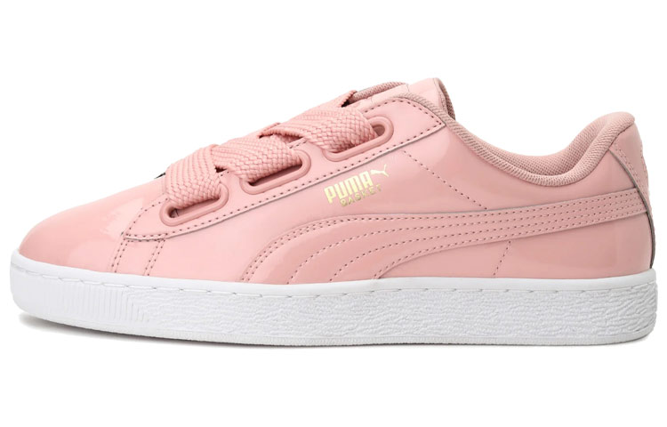 PUMA Basket Heart Patent 'Peach Beige' Women's