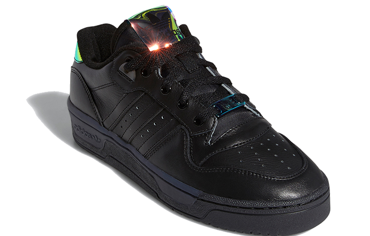 Женские кеды adidas originals Rivalry Low (черные) — фото 3