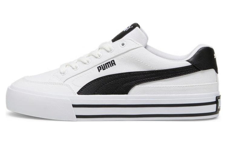 Кеды PUMA Court Classic Vulc (бело-черные)