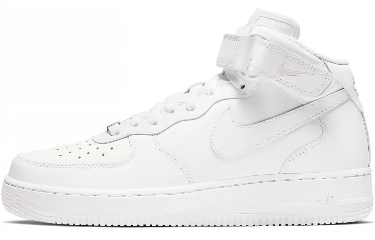 Nike Air Force 1 '07 Mid 'Triple White' Women's