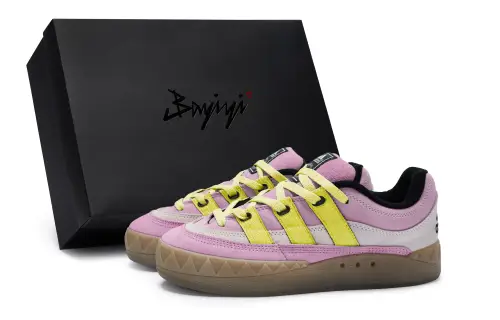 Adidas Originals Adimatic 811 Manufacturing, Idyll Yellow, Special Shoe Box Dopamine Dressing