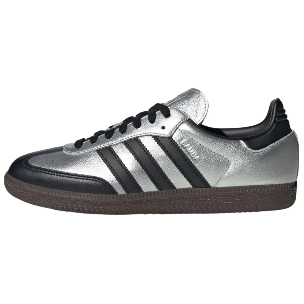 Adidas Originals Samba Comfortable And Lightweight Low top Skateboard Shoes Unisex Silver Black