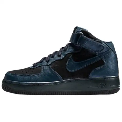 Nike Air Force 1 Mid '07 Prm Metallic Armory Navy Women's