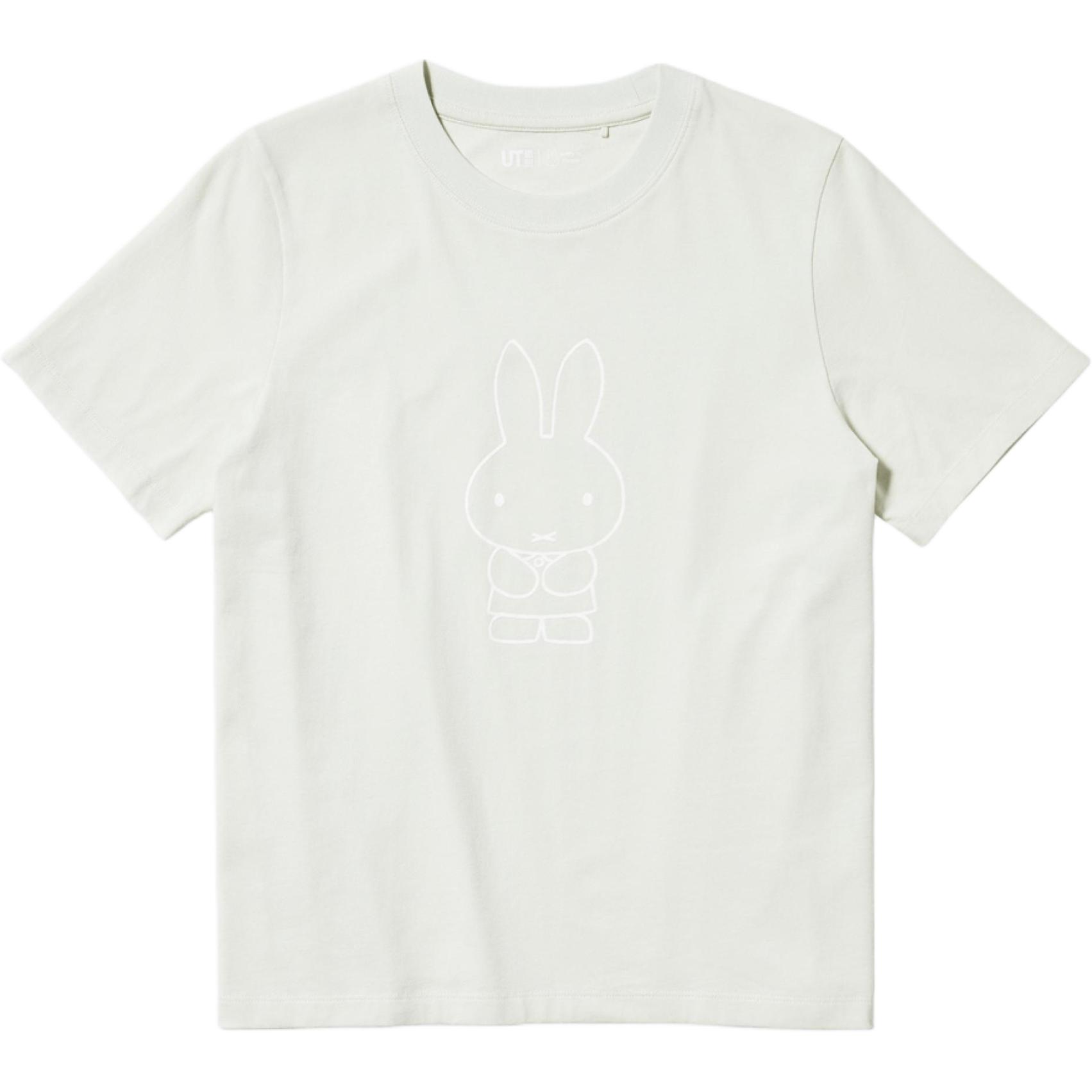 Женская футболка UNIQLO (белый)