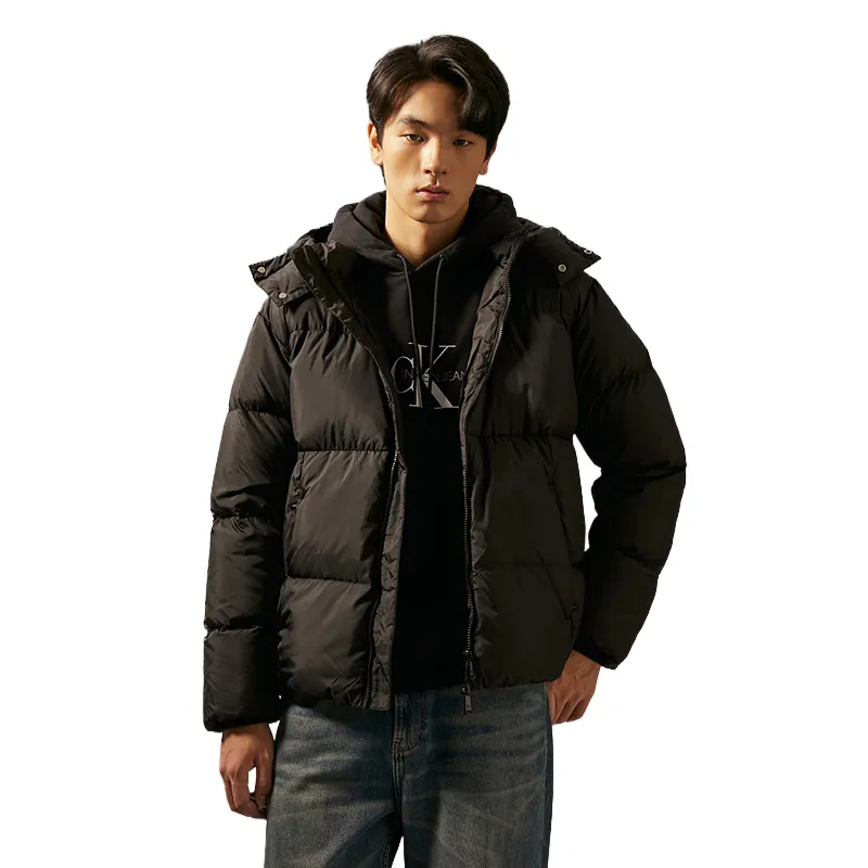 Calvin Klein Down Jackets Men's Hooded Moderate