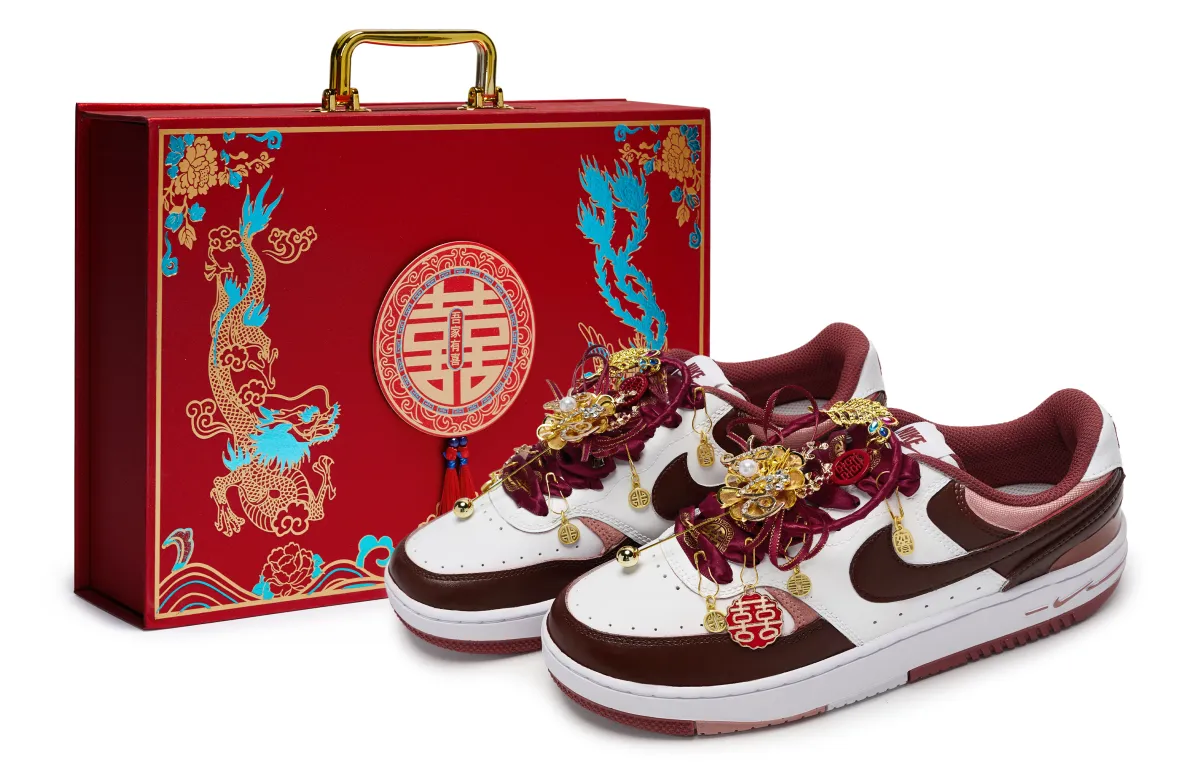 Nike Gamma Force 811 Manufacturing, Energetic Wine Heart, Special Shoe Box Slip Resistant Slip Resistant Low top