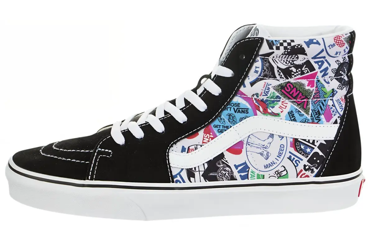 Vans SK8 Hi Sticker Mash Up
