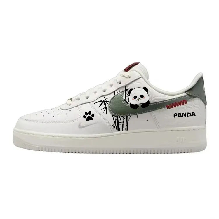 Nike Air Force 1 Slip Resistant, Abrasion Resistant, Lightweight Low top Skateboard Shoes Unisex White