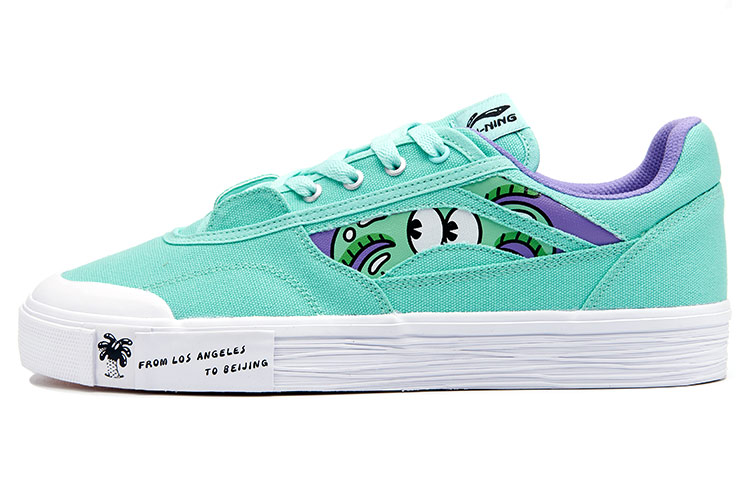 Steven Harrington x Li Ning Hand Plant Comfortable And Trendy Slip Resistant, Abrasion Resistant, Lightweight Low top