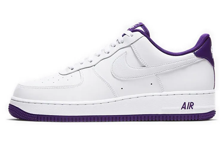 Nike Air Force 1 Low '07 White Voltage Purple Men's