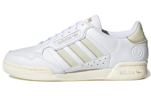 Adidas Originals Continental Skateboard Shoes Unisex Low Top Beige/White