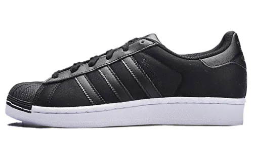 Adidas Originals Superstar Collection Skateboard Shoes Women's Low Top Raven